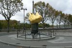 PICTURES/Paris Day 2 - Arc de Triumph and Champs Elysses/t_Flamme de la Liberte over Pont de Alma.JPG